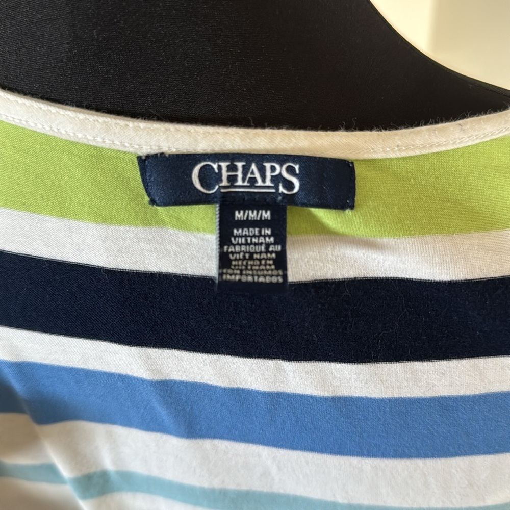 Scoop Neck Stripe Top - Picture 4 of 5